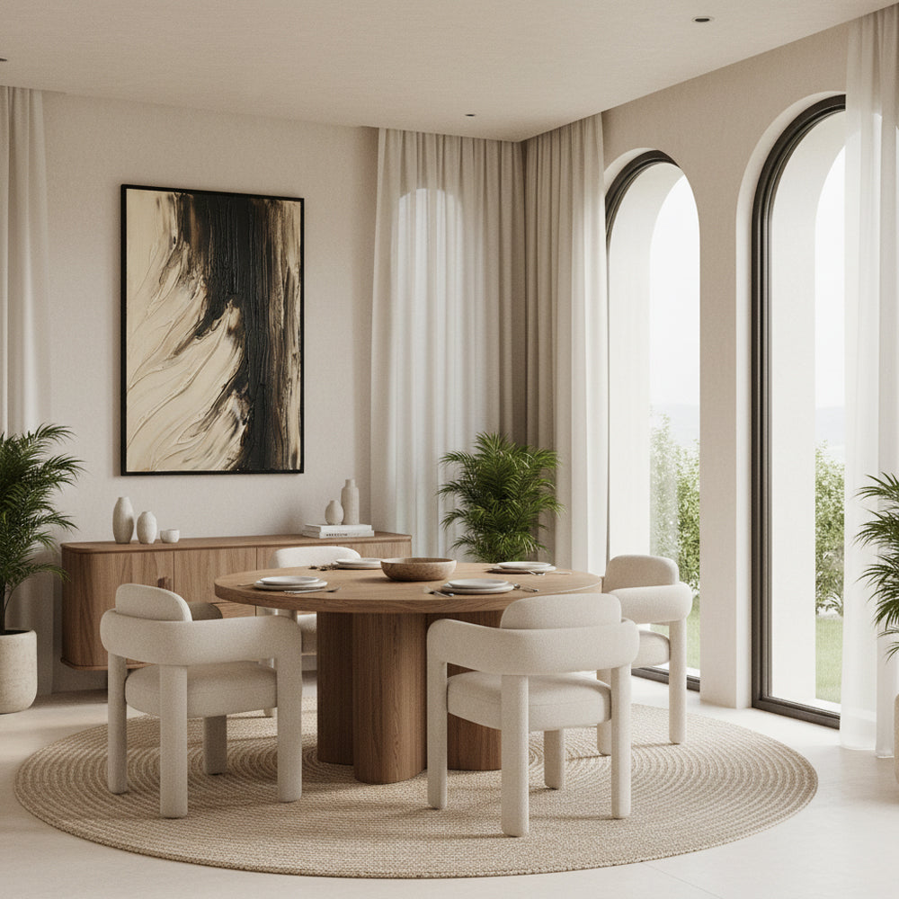 Earthbound Currents – Abstract Textured Organic Flow Oil-Style Artwork Handcrafted Oil Painting