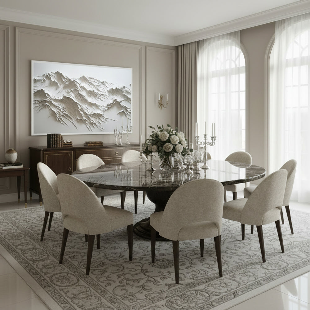 Mountain Landscape Paper Relief Art, 3D Wall Art, Handcrafted Mountain Design Texture Paintings