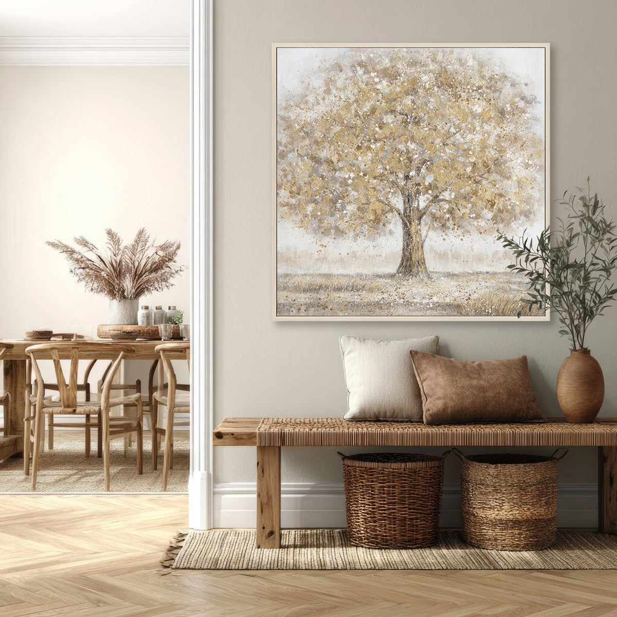 Eternal Harmony Handcrafted Painting