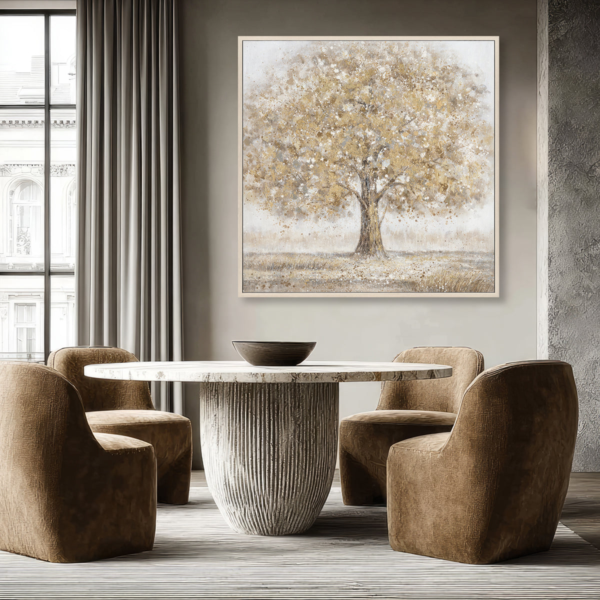Eternal Harmony Handcrafted Painting