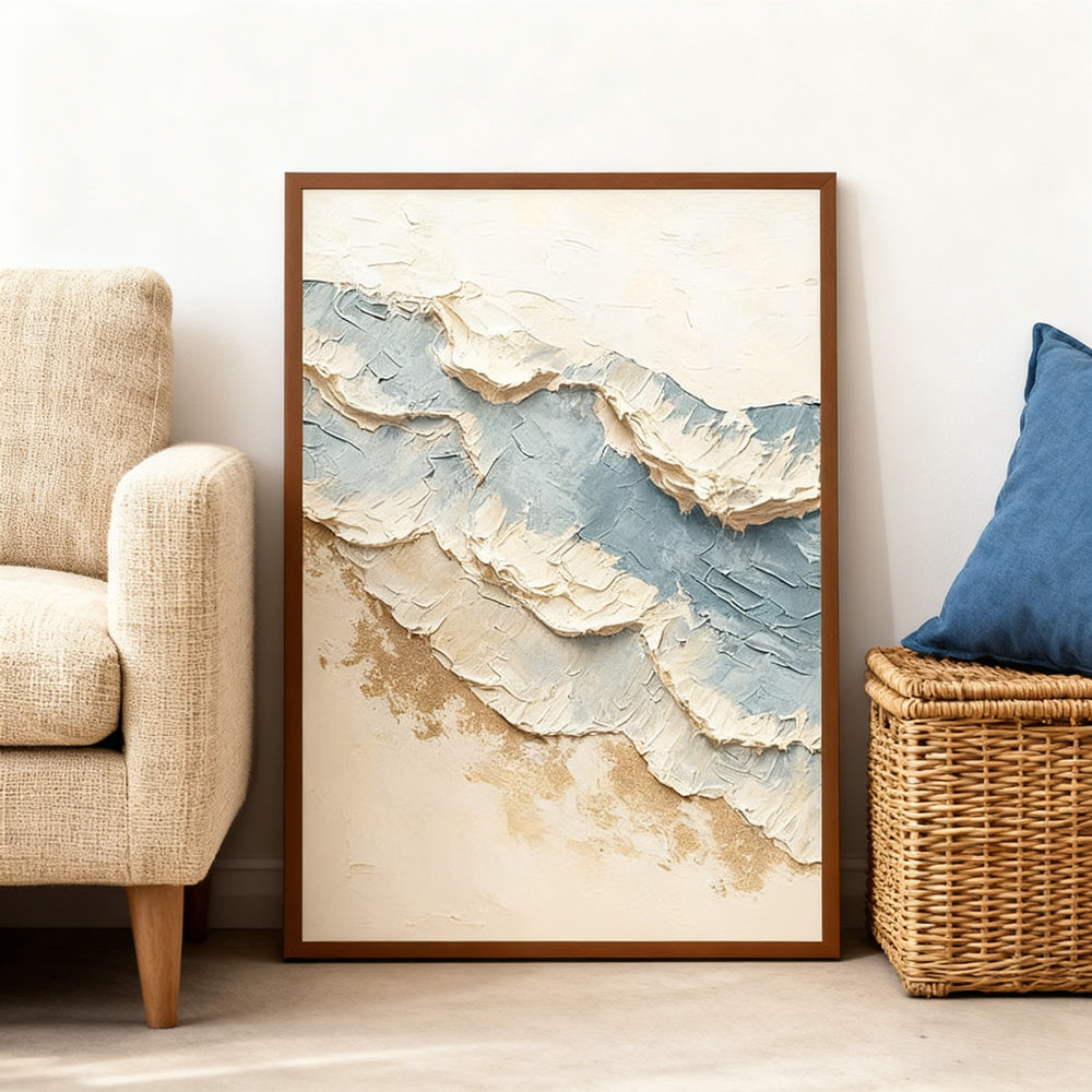 Serene Waves – Handcrafted Ocean Landscape