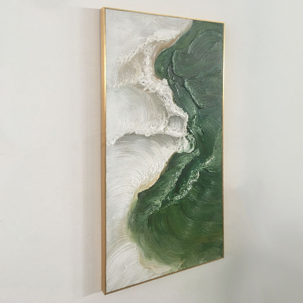 Serpentine Forests Handcrafted Painting