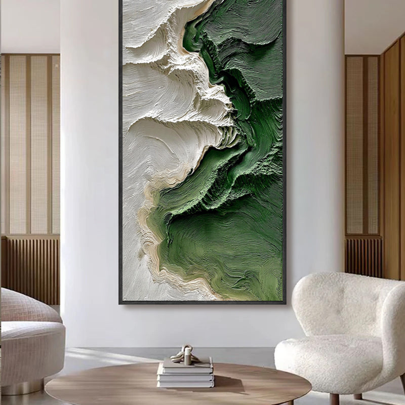 Serpentine Forests Handcrafted Painting