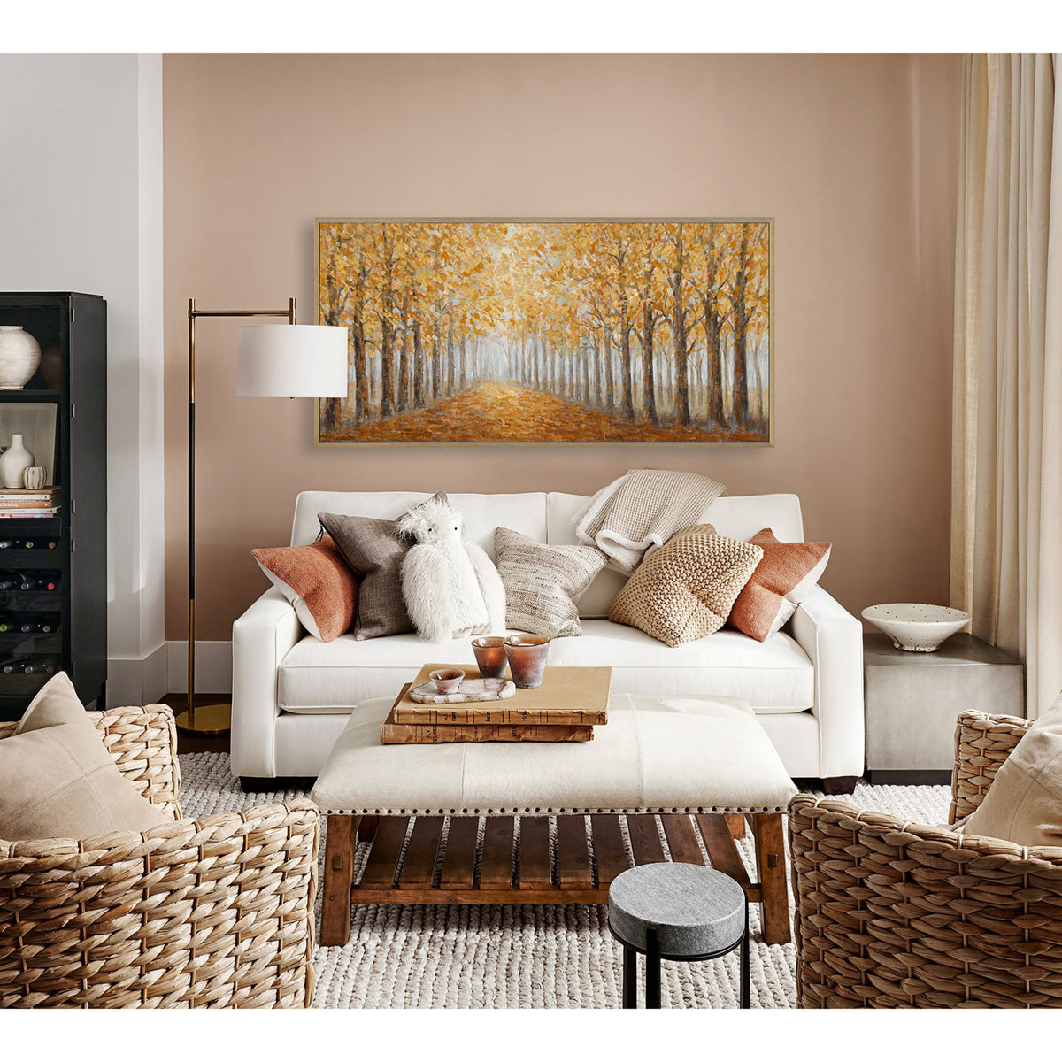 Path of Light Handcrafted Painting