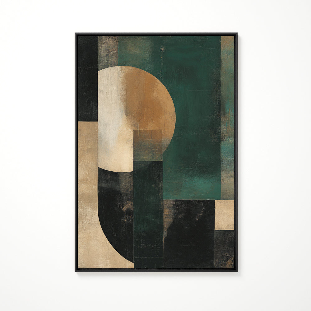 Morning Circle Handcrafted Painting