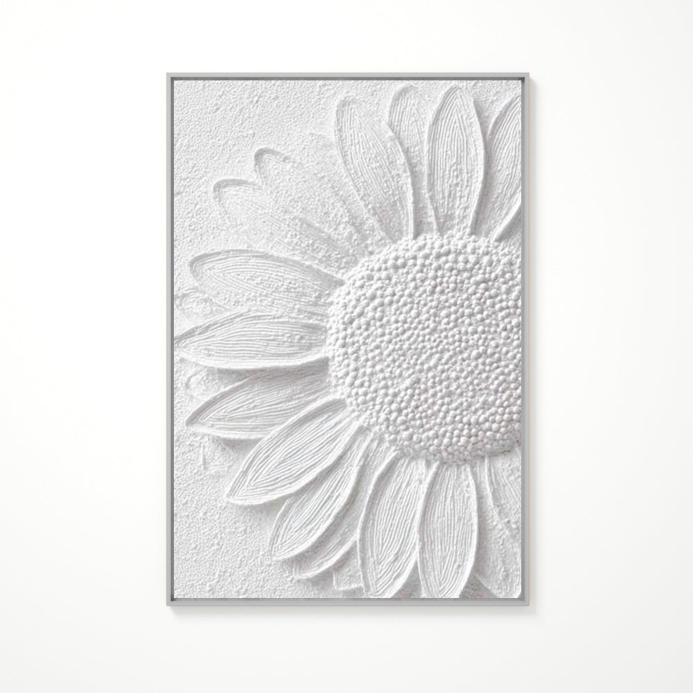 Handcrafted Painting Sunflower Relief A Timeless Touch of Elegance and Nature