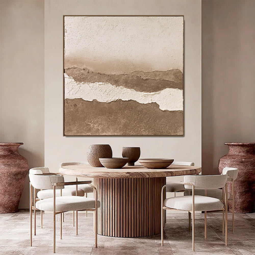 The Voice of the Earth Handcrafted Painting