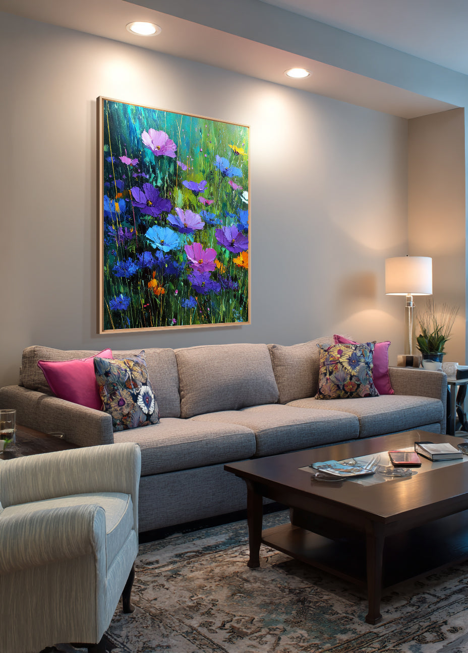 Whispers of Spring Handcrafted Painting