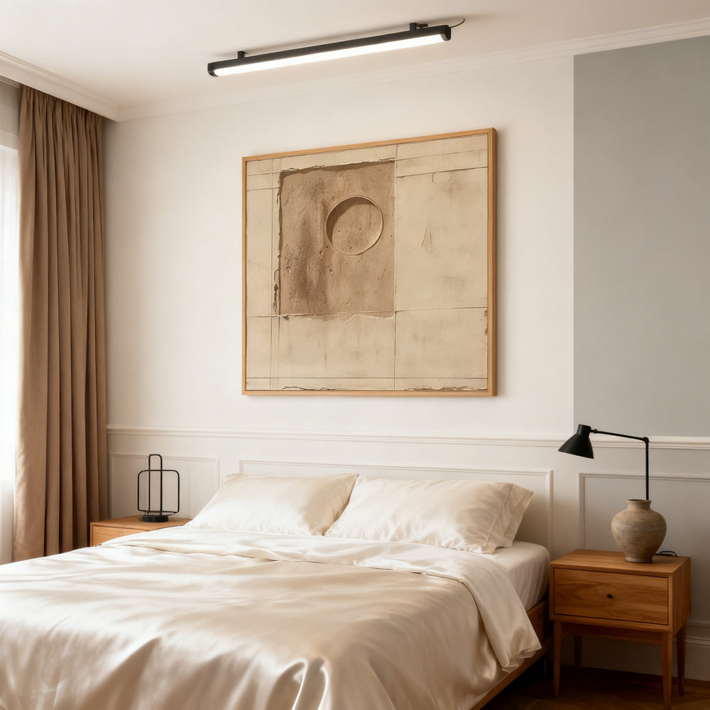 Geometric Earth Texture – Minimalist Abstract Style Wall Art