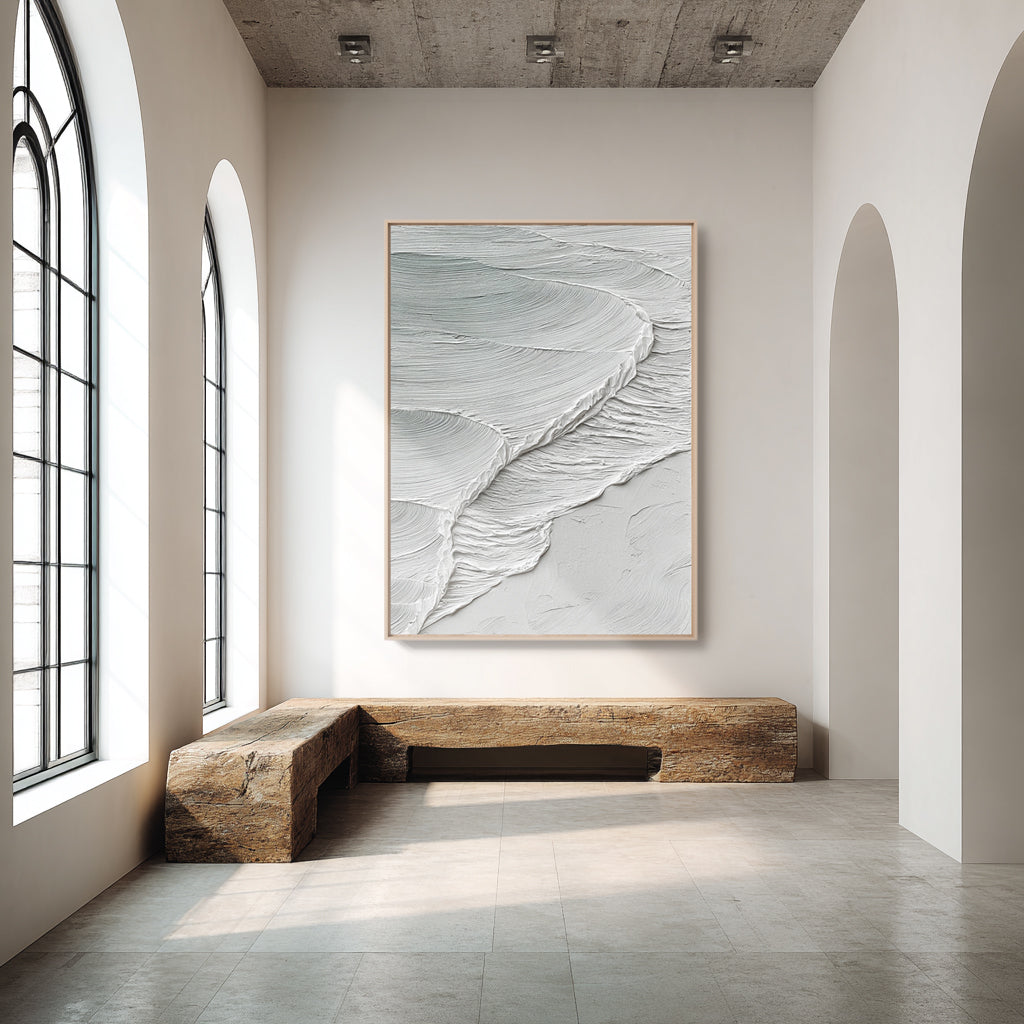 Whispers of the Sea Handcrafted Painting