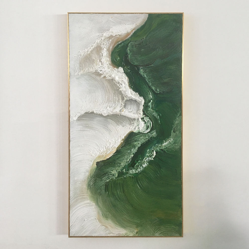 Serpentine Forests Handcrafted Painting