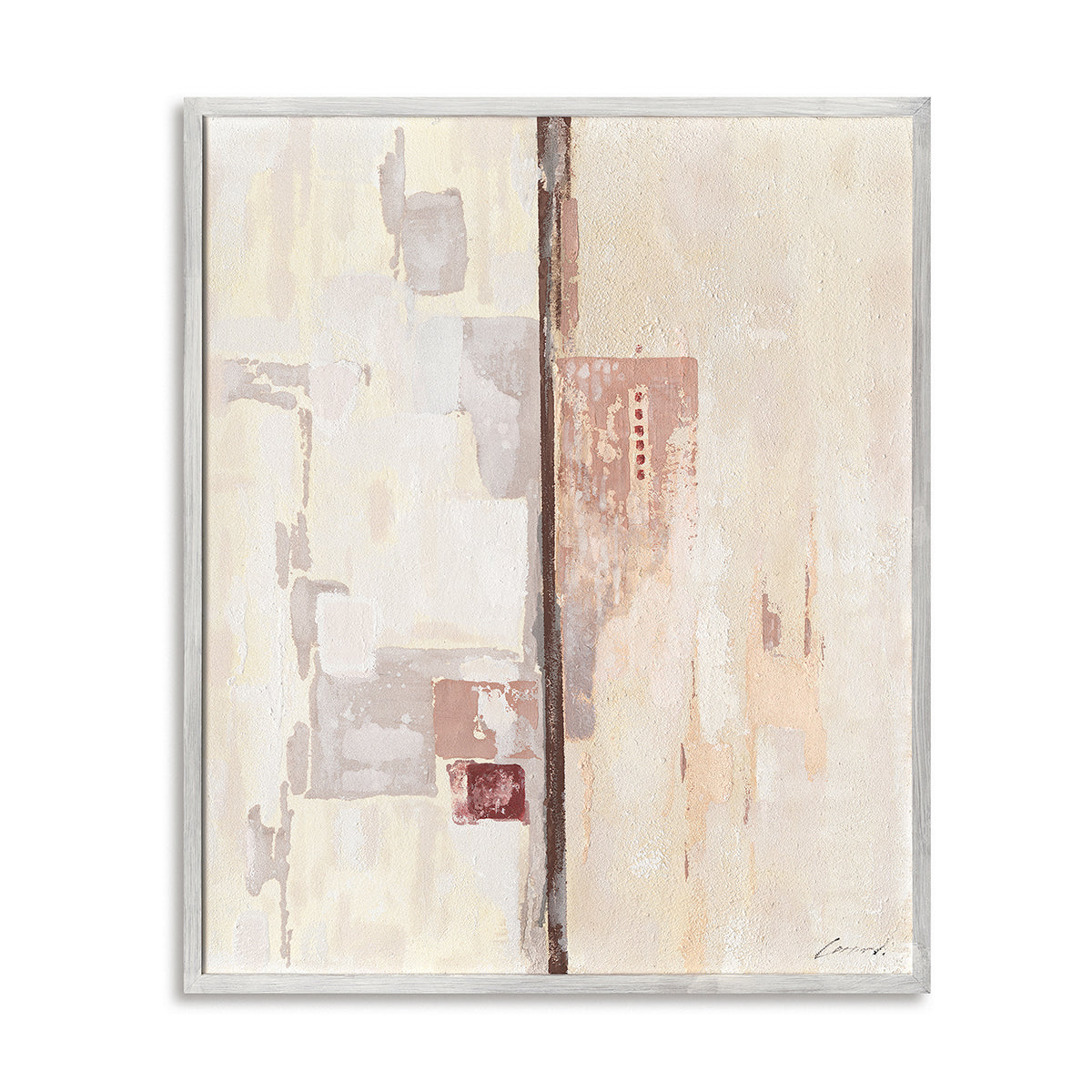 Abstract plaster strokes evoke serenity and structure, perfect for refined modern interiors.