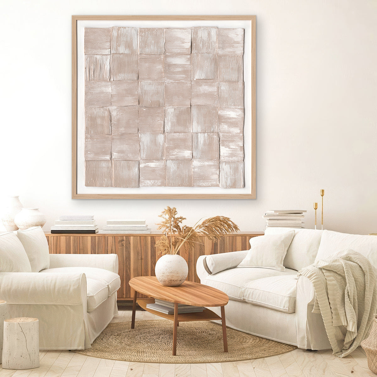 Textured neutrals woven into harmony, bringing warmth, balance, and timeless elegance home.