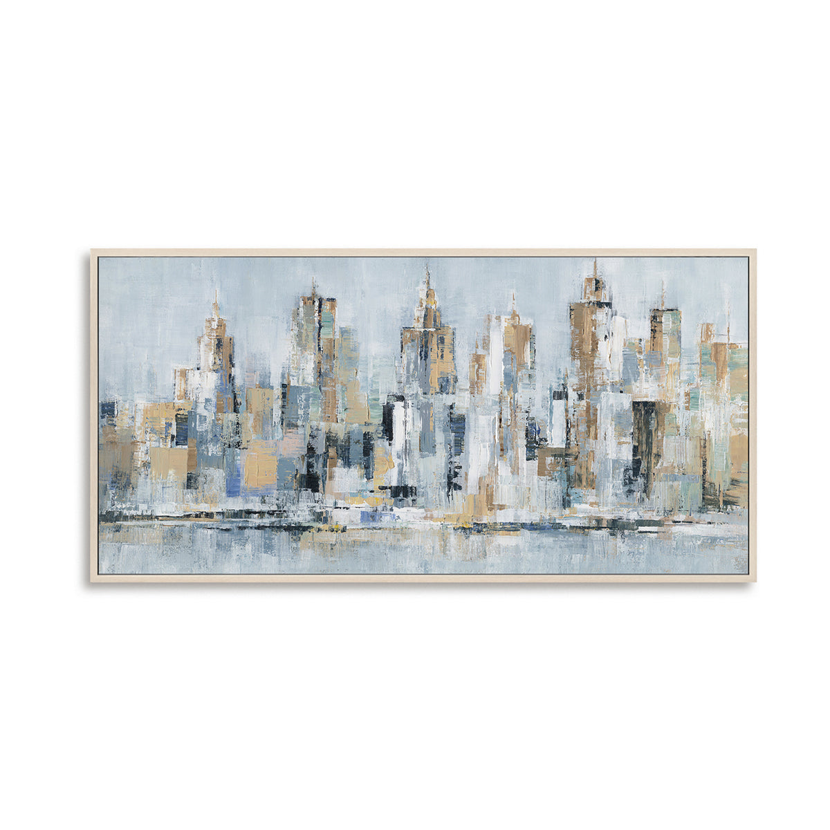 Handgefertigtes Gemälde „Urban Reverie“ 
