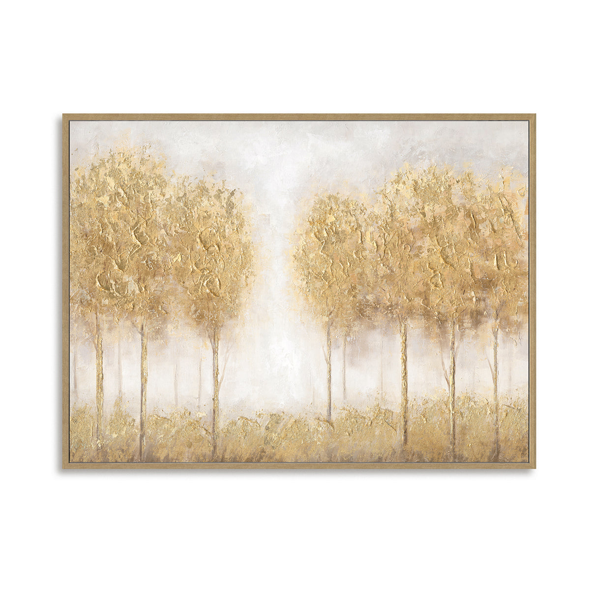 Gemälde Leinwand Wandkunst Goldener Lebensbaum 
