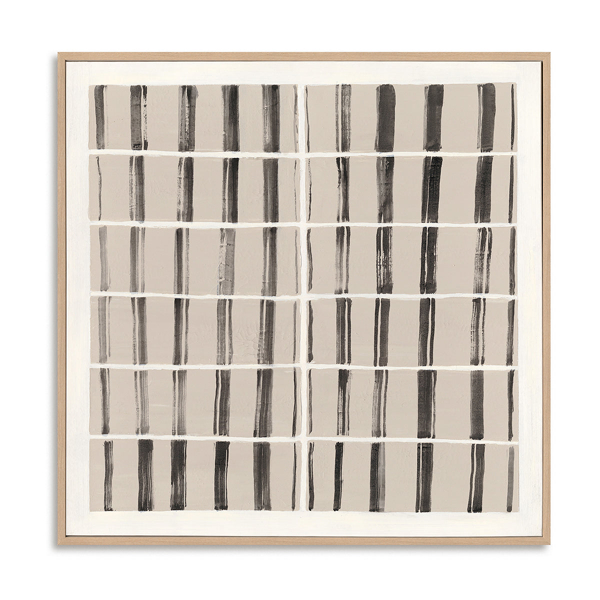 Monochrome stripes evoke order and calm, adding sophistication to any modern space