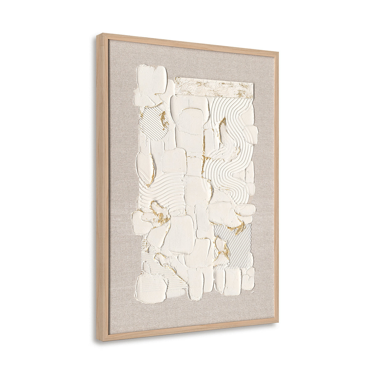 Original handmade art with rich texture, embracing wabi-sabi beauty in natural minimalism.