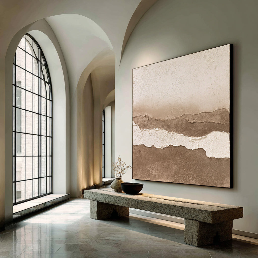 The Voice of the Earth Handcrafted Painting