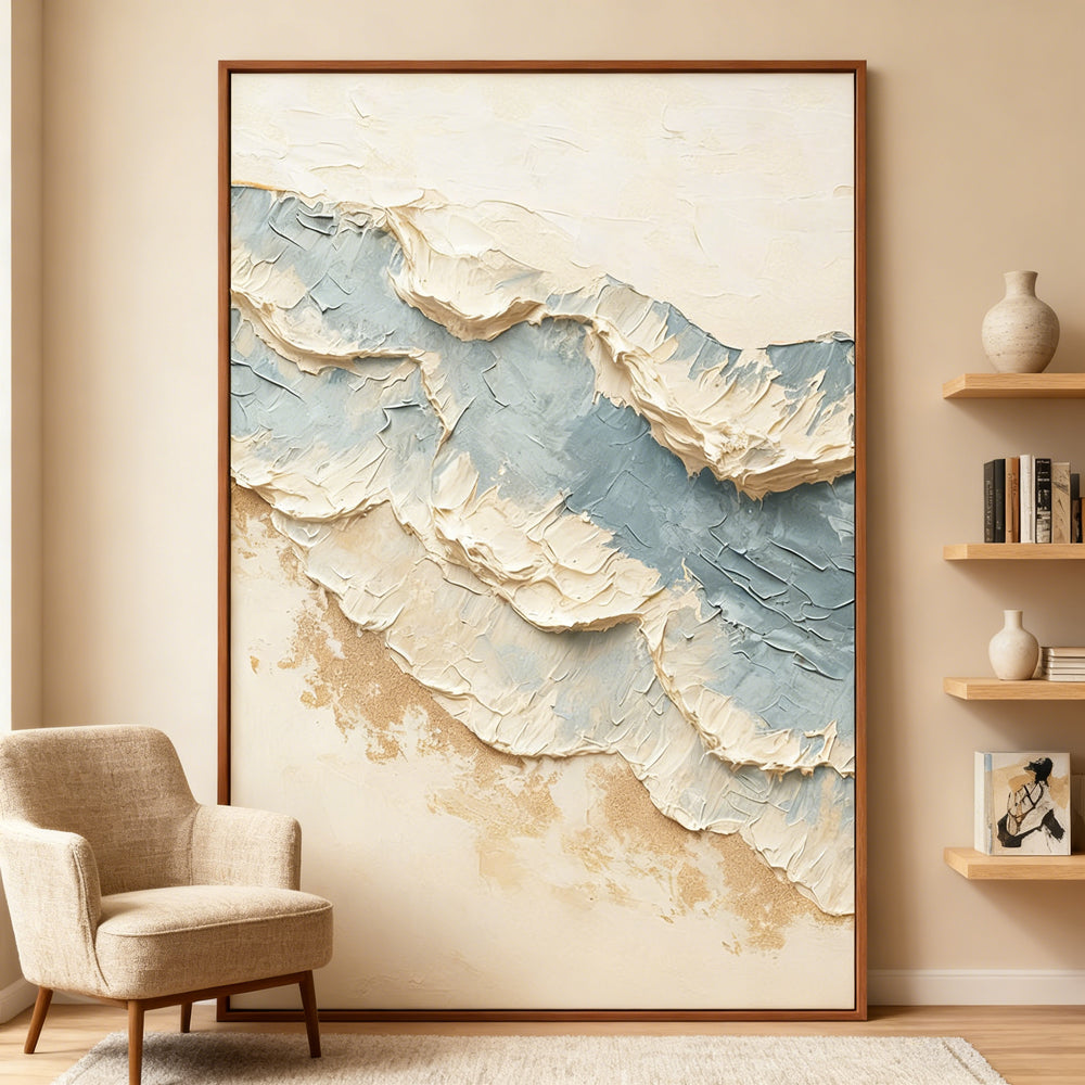 Serene Waves – Handcrafted Ocean Landscape