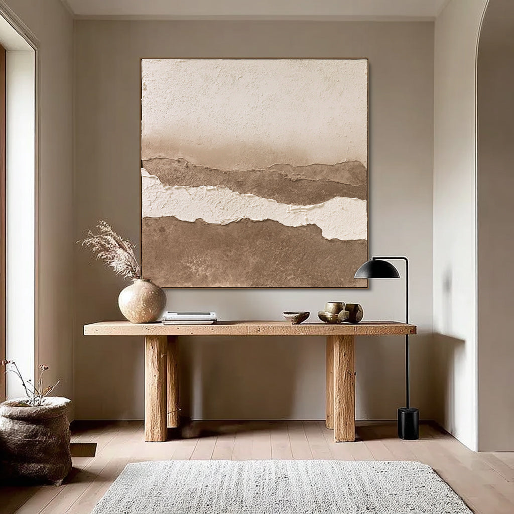 The Voice of the Earth Handcrafted Painting
