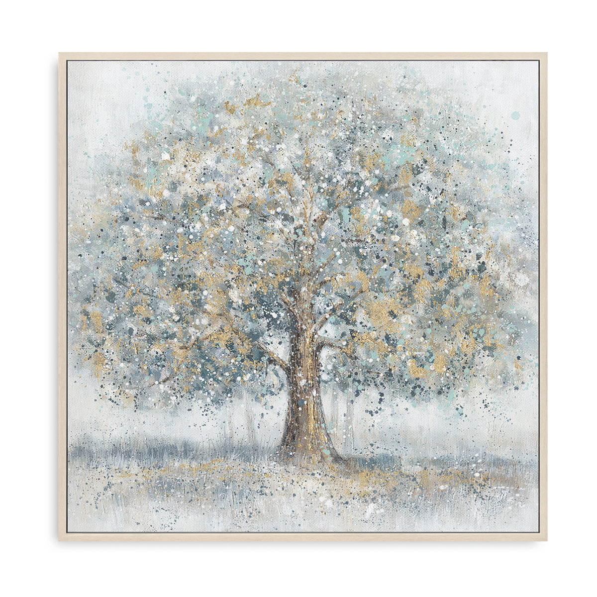 Whispers of Serenity Handcrafted Painting