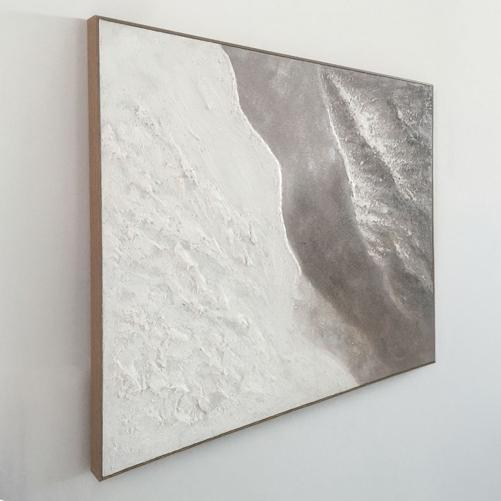 Tidal Symphony Handcrafted Painting