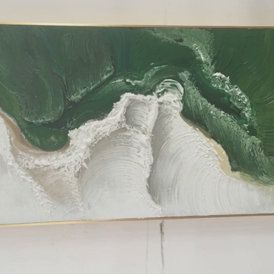 Serpentine Forests Handcrafted Painting